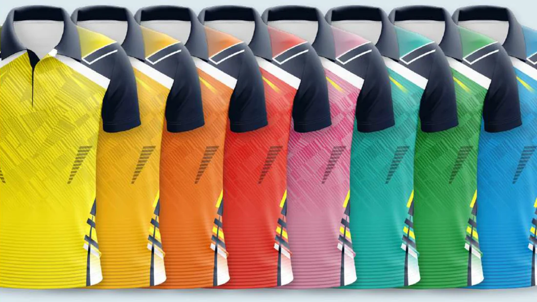 Collar Sublimation colour range