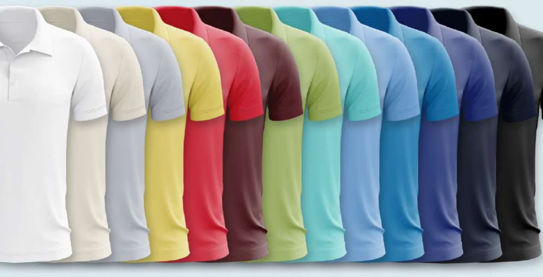 Cotton Polo colour range