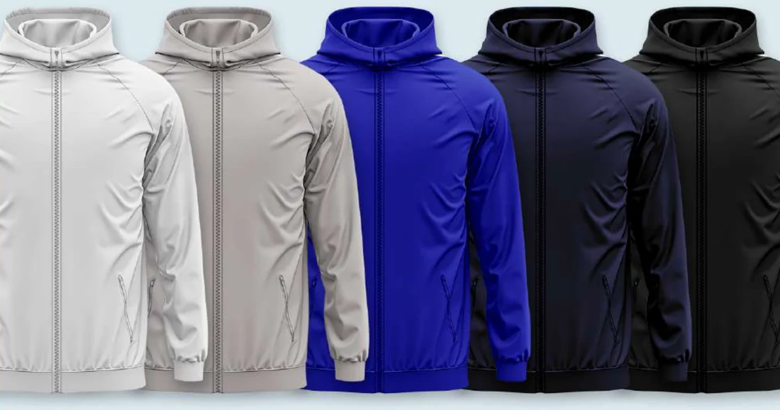 Jacket colour range
