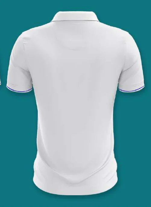 Polyester Polo — back