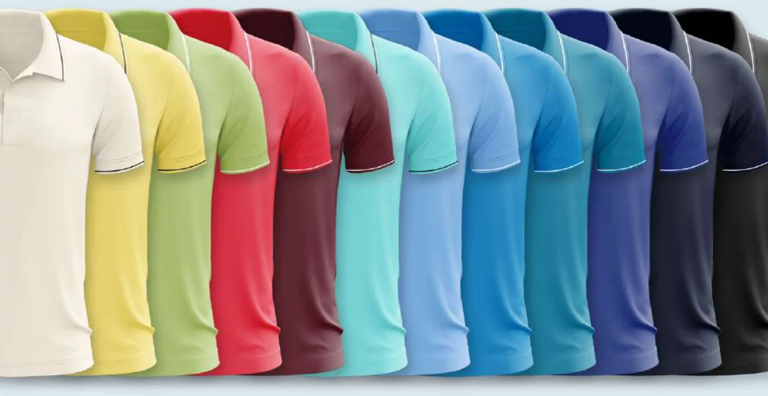 Polyester Polo colour range