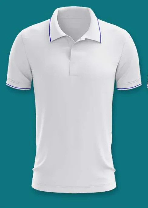 Polyester Polo — front