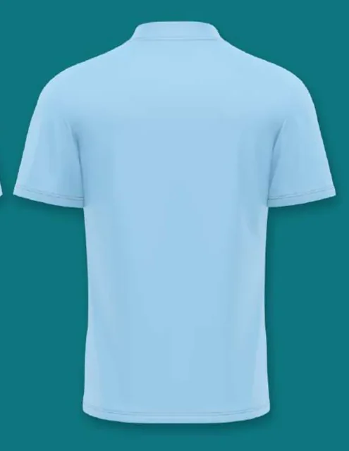 Polyester V-Neck — back
