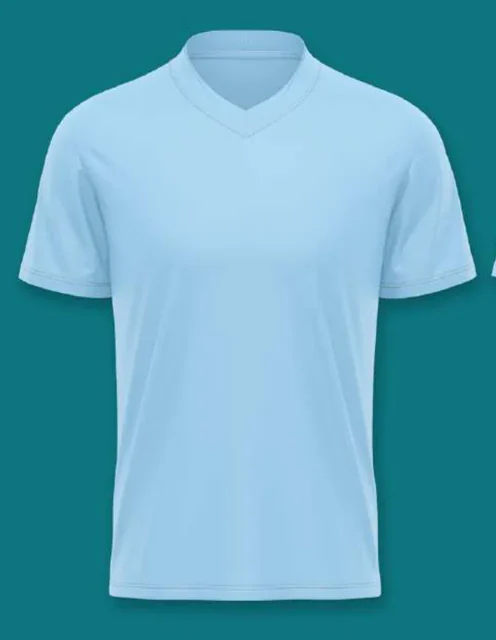 Polyester V-Neck — front