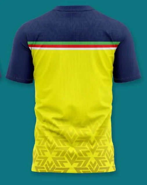 Round Neck Sublimation back