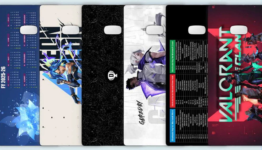 Sublimation Tablemat colour range